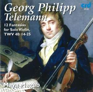 Telemann G P - Violin Fantasias i gruppen ÖVRIGT / Övrigt / Klassiskt hos Bengans Skivbutik AB (5514526)
