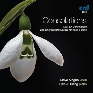 Maya Magub & Hsin-L Huang - Consolations! i gruppen MUSIK / CD-R / Klassiskt hos Bengans Skivbutik AB (5514534)