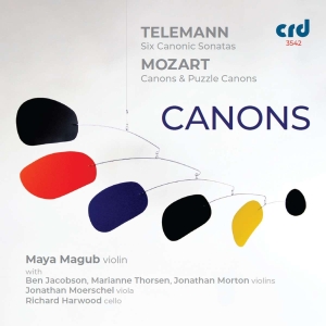 Telemann / Mozart - Six Canonic Sonatas / Canons & Puzz i gruppen ÖVRIGT / Övrigt / Klassiskt hos Bengans Skivbutik AB (5514536)