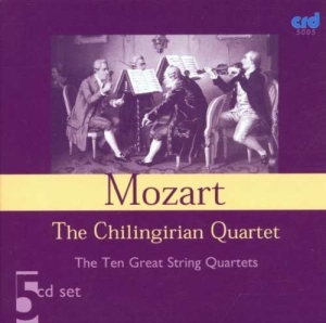 Mozart W A - The Ten Great String Quartets i gruppen MUSIK / CD-R / Klassiskt hos Bengans Skivbutik AB (5514544)
