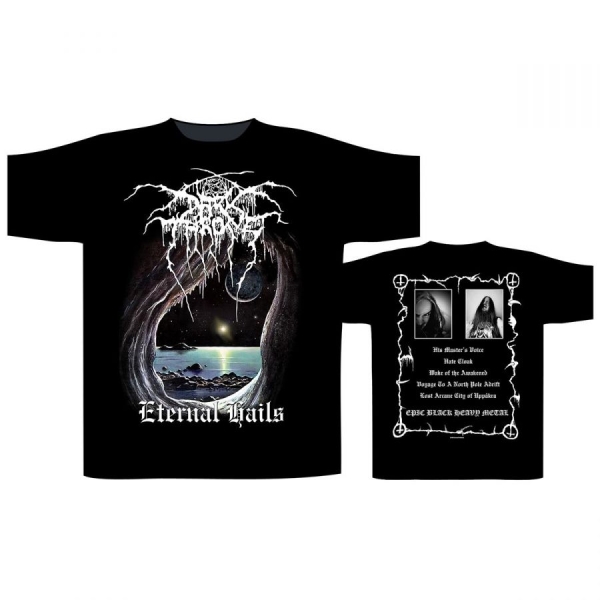 Darkthrone - T/S Eternal Hails (Xl) i gruppen MERCH / Kläder / T-shirts hos Bengans Skivbutik AB (5514592)