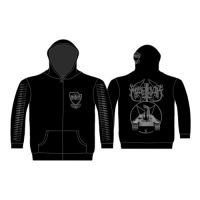 Marduk - Zip Hood Panzer Crest (Xl) i gruppen MERCHANDISE / T-shirt / Hårdrock hos Bengans Skivbutik AB (5514602)
