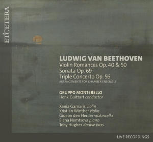 Gruppo Montobello & Henk Guittart - Beethoven: Violin Romances Op.40 & 50/So i gruppen VI TIPSAR / Fredagsreleaser / Fredag den 26:e Jan 24 hos Bengans Skivbutik AB (5514681)