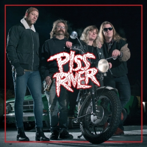Piss River - S/T Lp Red Limited Edition i gruppen VINYL / Hårdrock,Pop-Rock hos Bengans Skivbutik AB (5515279)