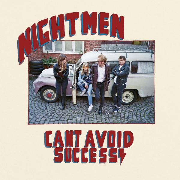 Nightmen - Can't Avoid Success Lp (Ltd Silver) i gruppen VINYL / Hårdrock hos Bengans Skivbutik AB (5515304)