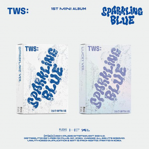 Tws - Sparkling blue (Random Ver.) i gruppen CD / K-Pop hos Bengans Skivbutik AB (5515437)