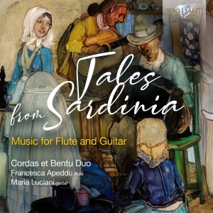Cordas Et Bentu Duo Francesca Aped - Tales From Sardinia - Music For Flu i gruppen VI TIPSAR / Fredagsreleaser / Fredag den 2:e Februari 2024 hos Bengans Skivbutik AB (5515734)
