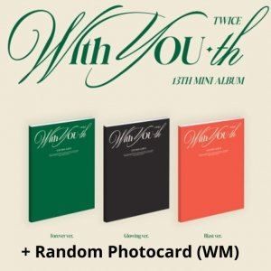 Twice - With you-th (Random Ver.) + Photocard i gruppen Minishops / K-Pop Minishops / Twice hos Bengans Skivbutik AB (5515999)