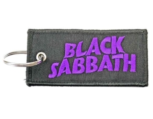 Black Sabbath - Keychain: Wavy Logo i gruppen MERCHANDISE / Merch / Hårdrock hos Bengans Skivbutik AB (5516010)