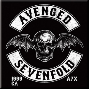 Avenged Sevenfold - Fridge Magnet: Death Bat Crest i gruppen MERCHANDISE / Magnet / Hårdrock hos Bengans Skivbutik AB (5516012)