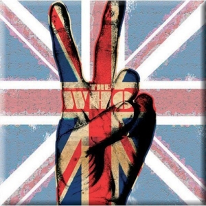 The Who - Fridge Magnet: Peace Fingers i gruppen MERCHANDISE / Merch / Pop-Rock hos Bengans Skivbutik AB (5516015)
