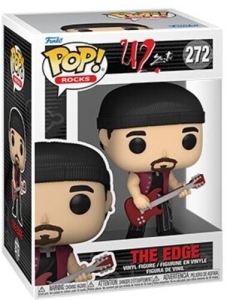 U2 - Funko Pop! Rocks: U2 - Zootv - Edge i gruppen MERCHANDISE / Merch / Pop-Rock hos Bengans Skivbutik AB (5516285)