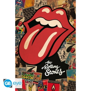 Rolling Stones - Poster Maxi Collage  91,5X61 i gruppen MERCHANDISE / Merch / Pop-Rock hos Bengans Skivbutik AB (5516626)