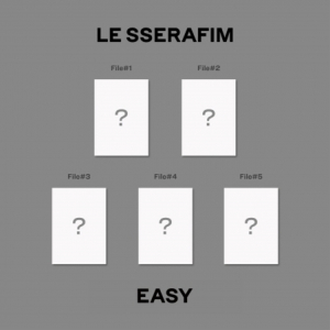 Le Sserafim - Easy (Compact Ver.) Random i gruppen Minishops / K-Pop Minishops / LE SSERAFIM hos Bengans Skivbutik AB (5516804)
