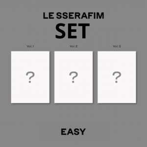 Le Sserafim - Easy SET + Weverse Gift (WS) i gruppen Minishops / K-Pop Minishops / LE SSERAFIM hos Bengans Skivbutik AB (5516809)