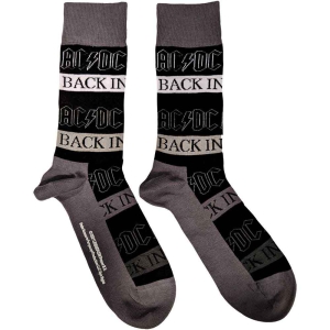 Ac/Dc - Back In Black Uni Bl Socks (Eu 40-45) i gruppen MERCHANDISE /  /  hos Bengans Skivbutik AB (5516818)