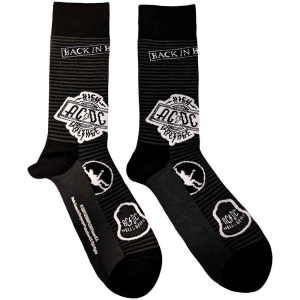 Ac/Dc - Icons Uni Bl Socks (Eu 40-45) i gruppen MERCHANDISE /  /  hos Bengans Skivbutik AB (5516821)