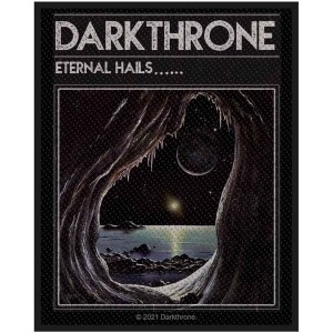 Darkthrone - Eternal Hails Standard Patch i gruppen MERCHANDISE / Tygmärke / Hårdrock hos Bengans Skivbutik AB (5516835)