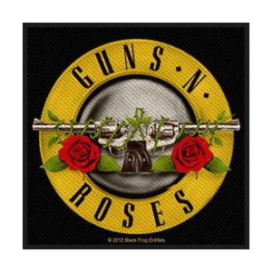 Guns N Roses - Bullet Logo Retail Packaged Patch i gruppen MERCHANDISE / Merch / Hårdrock hos Bengans Skivbutik AB (5516838)