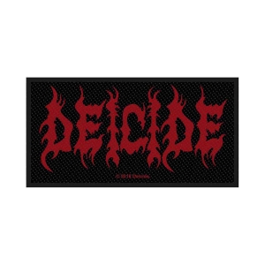 Deicide - Logo Standard Patch i gruppen MERCHANDISE / Merch / Hårdrock hos Bengans Skivbutik AB (5516843)