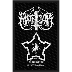 Marduk - Norrkoping Standard Patch i gruppen MERCHANDISE / Tygmärke / Hårdrock hos Bengans Skivbutik AB (5516847)
