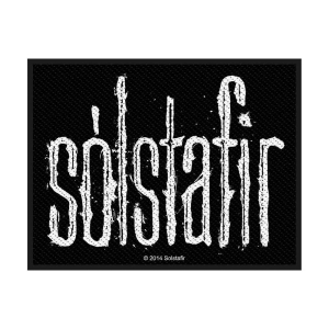 Solstafir - Logo Standard Patch i gruppen MERCHANDISE / Tygmärke / Hårdrock hos Bengans Skivbutik AB (5516849)