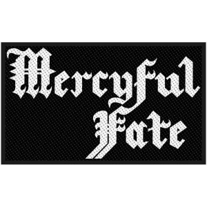 Mercyful Fate - Logo Retail Packaged Patch i gruppen MERCHANDISE / Merch / Hårdrock hos Bengans Skivbutik AB (5516858)
