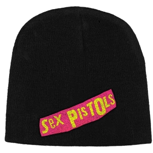 Sex Pistols  - Beanie Hat: Logo i gruppen MERCHANDISE / Merch / Punk hos Bengans Skivbutik AB (5517621)