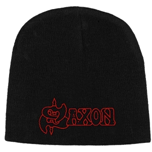 Saxon - Beanie Hat: Logo i gruppen MERCHANDISE / Merch / Hårdrock hos Bengans Skivbutik AB (5517627)