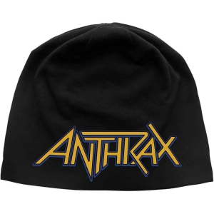 Anthrax  - Beanie Hat: Logo i gruppen MERCHANDISE / Merch / Hårdrock hos Bengans Skivbutik AB (5517639)