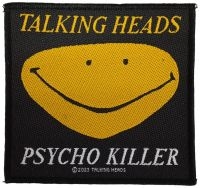 Talking Heads - Patch Psycho Killer (9,5 X 10 Cm) i gruppen MERCHANDISE / Tygmärke / Pop-Rock hos Bengans Skivbutik AB (5517860)