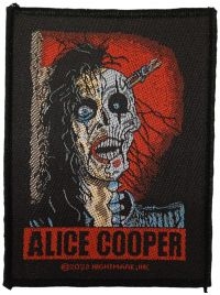 Alice Cooper - Patch Trashed (9,8 X 7,3) Cm) i gruppen MERCHANDISE / Tygmärke / Hårdrock hos Bengans Skivbutik AB (5517863)