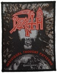 Death - Patch Individual Thought Patterns ( i gruppen MERCHANDISE / Tygmärke / Hårdrock hos Bengans Skivbutik AB (5517869)
