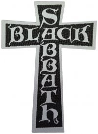 Black Sabbath - Patch Cross Logo Cut Out (10 X 7,3 i gruppen VI TIPSAR / Fredagsreleaser / Fredag Den 16:e Februari 2024 hos Bengans Skivbutik AB (5517870)