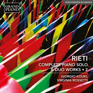 Vittorio Rieti - Complete Piano Solo & Duo Music, Vo i gruppen CD / Klassiskt hos Bengans Skivbutik AB (5517950)
