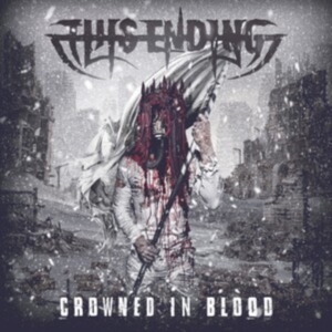 This Ending - Crowned In Blood (White/Black Marbl i gruppen ÖVRIGT / Kommande produkter - 10 procent hos Bengans Skivbutik AB (5518126)
