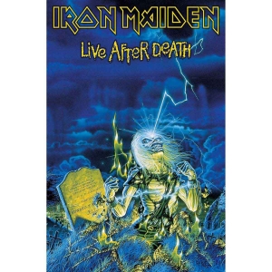 Iron Maiden - Live After Death Textile Poster i gruppen MERCHANDISE / Merch / Hårdrock hos Bengans Skivbutik AB (5518164)
