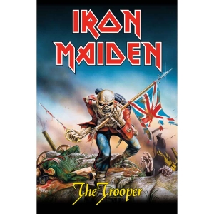 Iron Maiden - The Trooper Textile Poster i gruppen MERCHANDISE / Merch / Hårdrock hos Bengans Skivbutik AB (5518176)