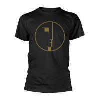 Bauhaus - T/S Logo Gold (S) i gruppen MERCHANDISE / T-shirt / Hårdrock hos Bengans Skivbutik AB (5518426)