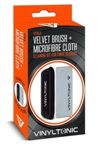 Vinyltonic - Velvet Brush+Microfibre Cloth i gruppen ÖVRIGT / Vinyltillbehör hos Bengans Skivbutik AB (5518550)