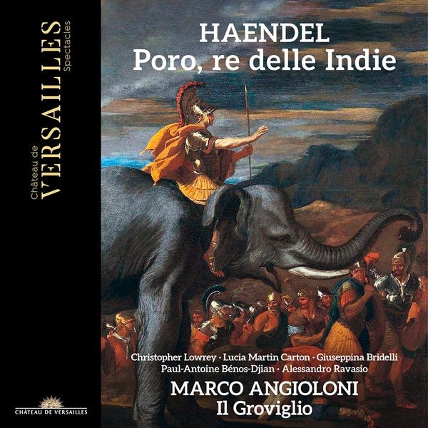 George Frideric Handel - Poro, Re Delle Indie i gruppen CD / Klassiskt hos Bengans Skivbutik AB (5518764)