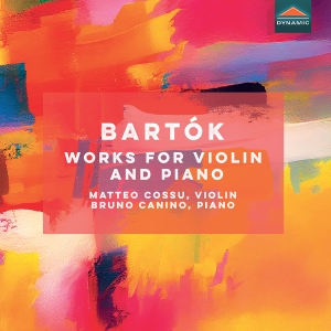 Bela Bartok - Works For Violin & Piano i gruppen CD / Klassiskt hos Bengans Skivbutik AB (5518778)