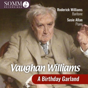 Roderick Williams - Vaughan Williams - A Birthday Garla i gruppen CD / Klassiskt hos Bengans Skivbutik AB (5518936)