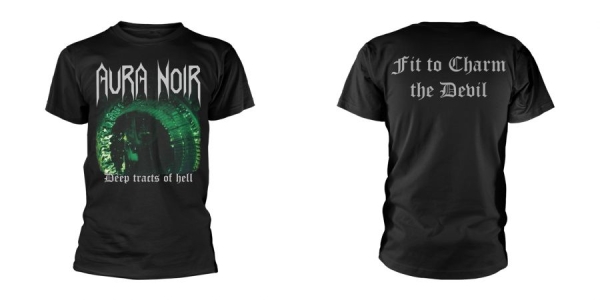 Aura Noir - T/S Deep Tracts Of Hell (Xxxl) i gruppen MERCH / Kläder / T-shirts hos Bengans Skivbutik AB (5519185)