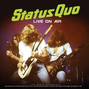 Status Quo - Live On Air (Vinyl Lp) i gruppen Minishops / Status Quo hos Bengans Skivbutik AB (5519307)