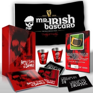Mr. Irish Bastard - Battle Songs Of The Damned (Ltd Fan i gruppen VI TIPSAR / Fredagsreleaser / Fredag Den 15:e Mars 2024 hos Bengans Skivbutik AB (5519360)