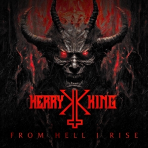 King Kerry - From Hell I Rise (Dark Red/Orange Marbled Vinyl) i gruppen ÖVRIGT / Kommande produkter - 10 procent hos Bengans Skivbutik AB (5519379)