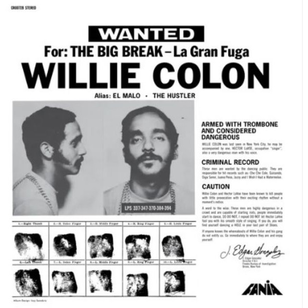 Willie Colón - La Gran Fuga (Rsd Vinyl) i gruppen VINYL / Pop-Rock hos Bengans Skivbutik AB (5519926)