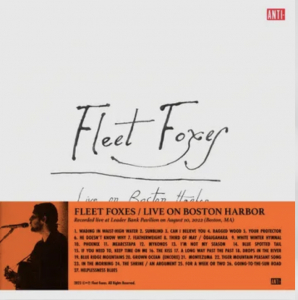 Fleet Foxes - Live On Boston Harbor (3Lp/Orange Obi Wrap) (Rsd) - IMPORT in the group OUR PICKS / Record Store Day /  at Bengans Skivbutik AB (5520041)