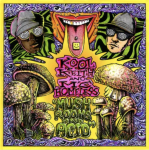 Kool Keith & Mc Homeless - Mushrooms & Acid (Eco-Mix Color Vinyl) (Rsd) - IMPORT i gruppen VINYL / Pop-Rock hos Bengans Skivbutik AB (5520069)